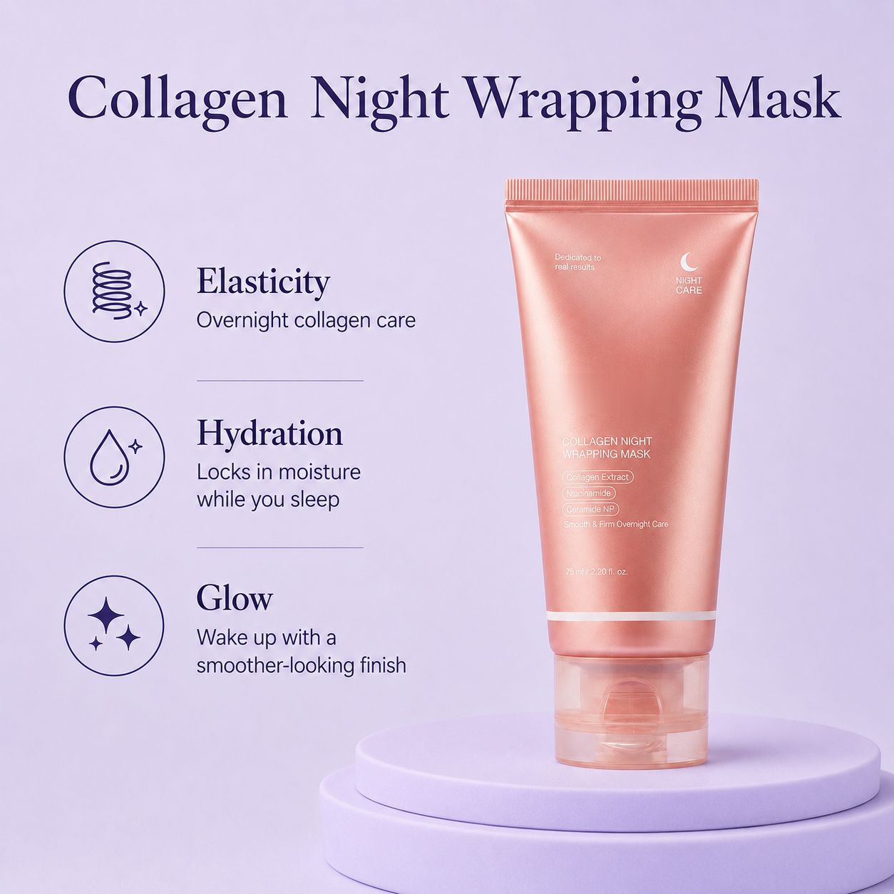 Korean Collagen Night Wrapping Mask
