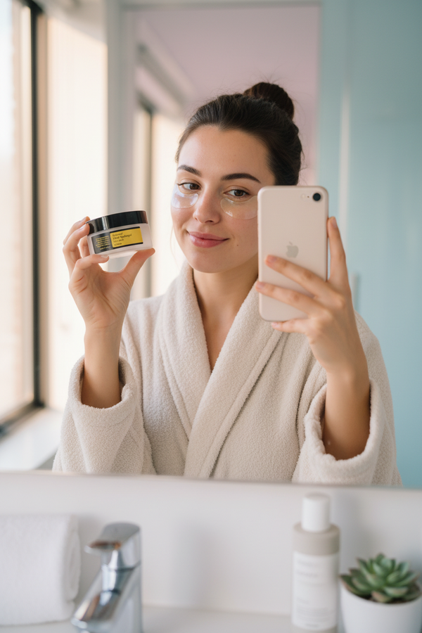 Snail Glow Eye Patches