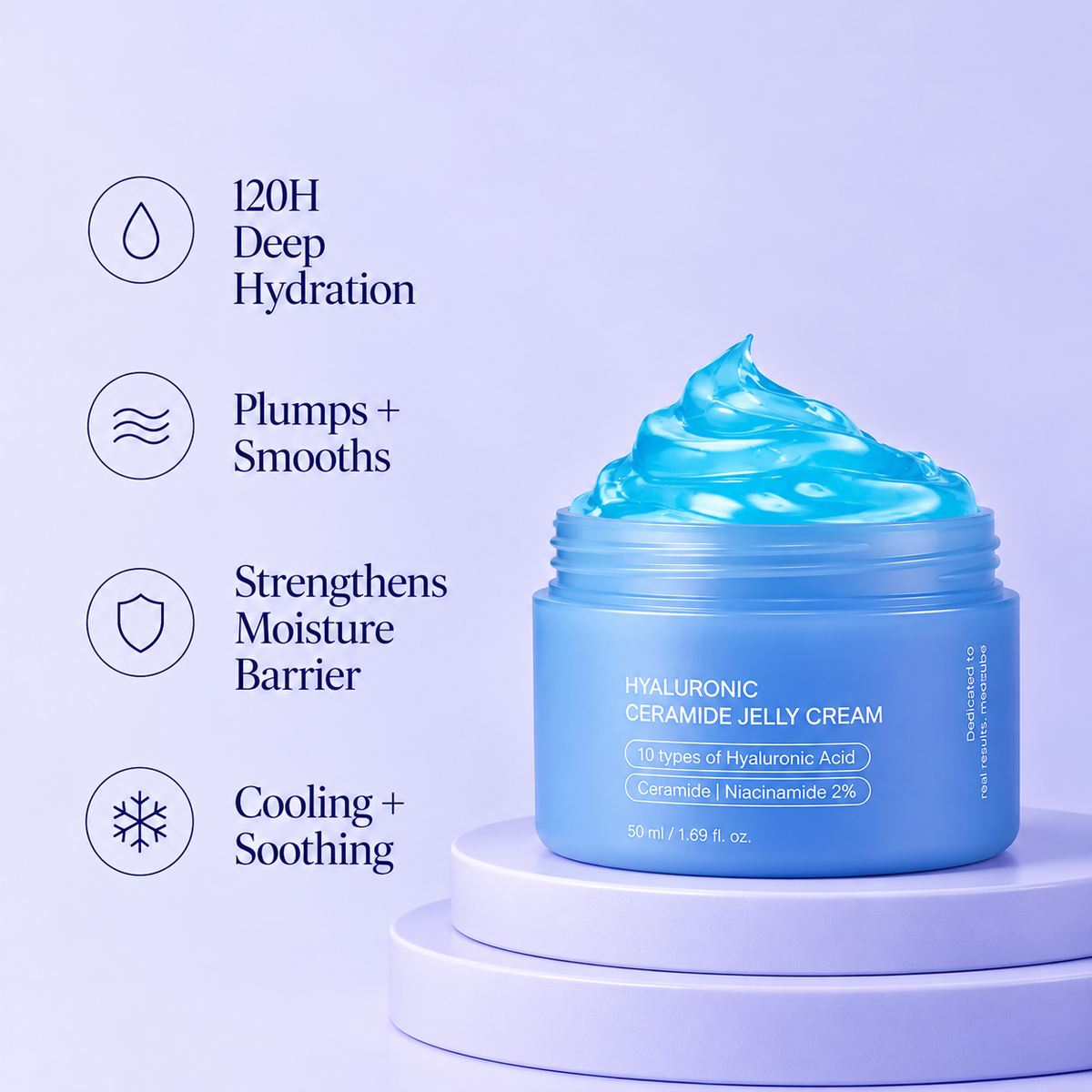 Hyaluronic Acid Jelly Cream (Long Lasting Hydration)