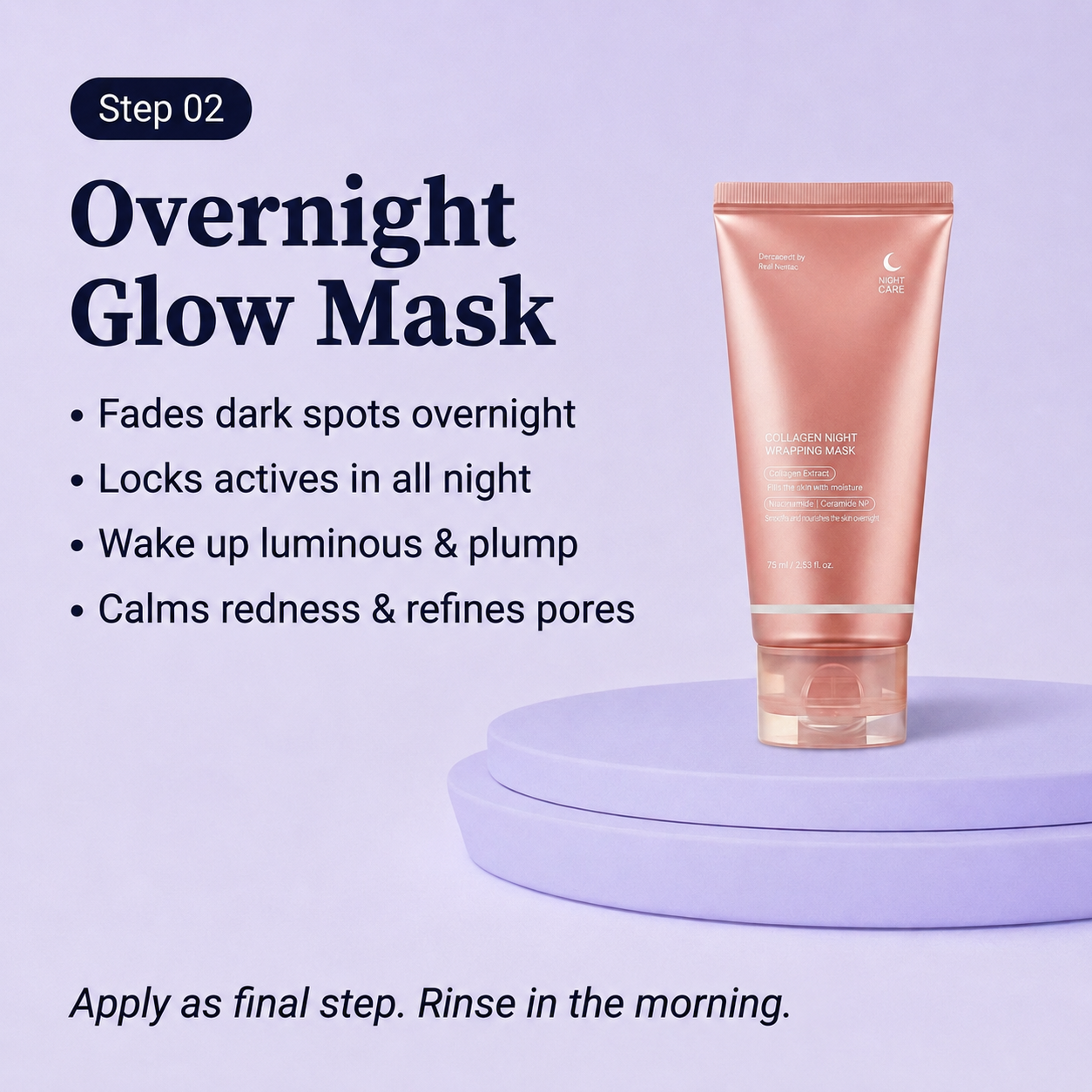 The Lifted Look Ritual: Bright Eye Patches + Overnight Glow Mask + RenewPro Red Light Wand