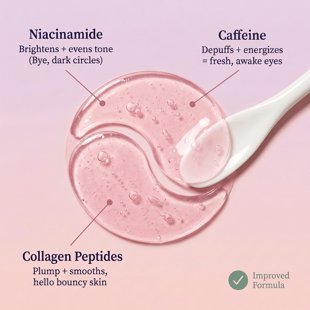 Peptide Collagen Hydrogel Bright Eye Patches