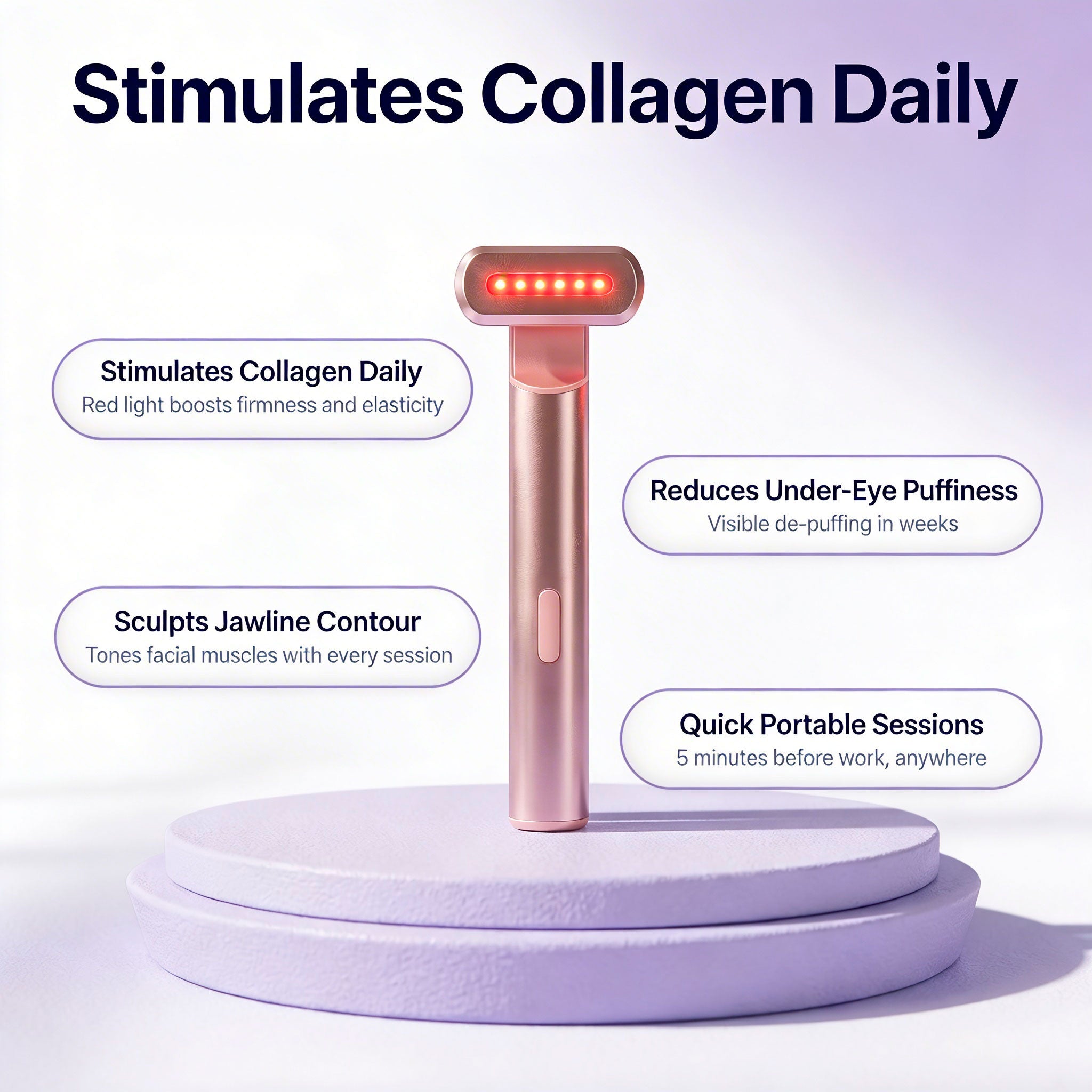 RenewPro Red Light Therapy Wand