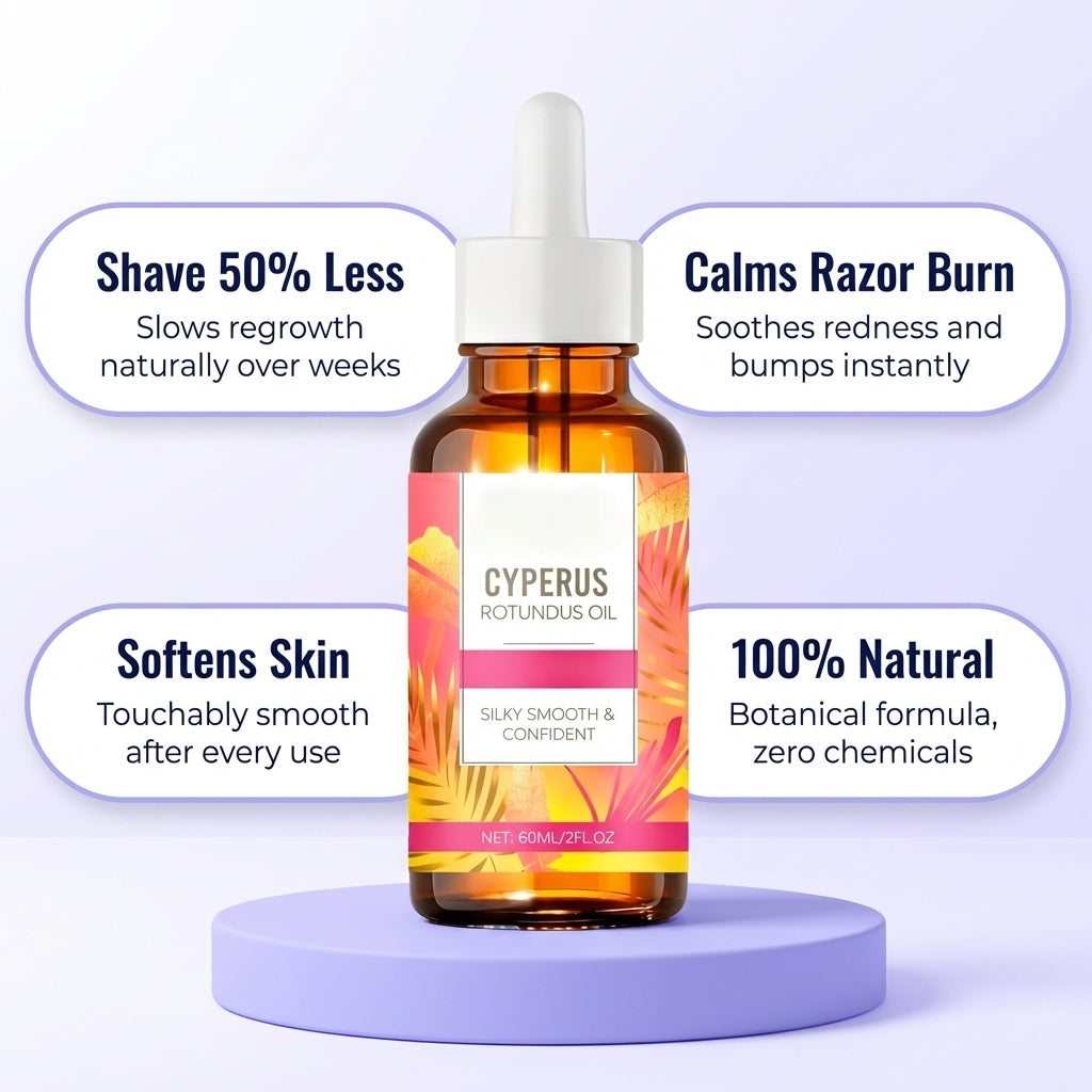 Cyperus Rotundus Oil For Hair Removal