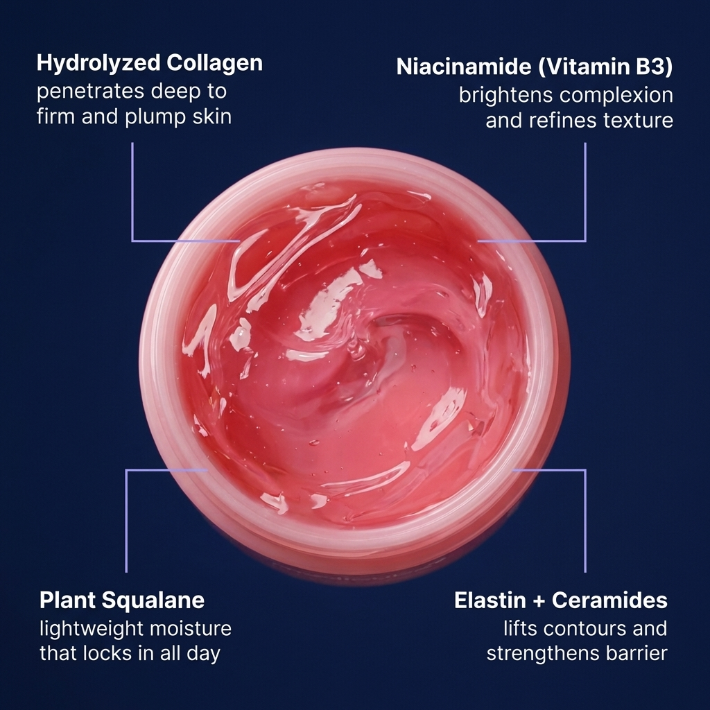 GlowLift Collagen & Niacinamide Jelly Cream