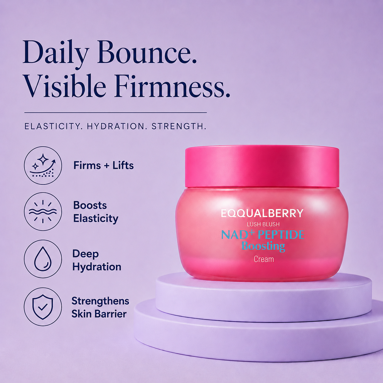 NAD+ Peptide Boosting Firming Cream