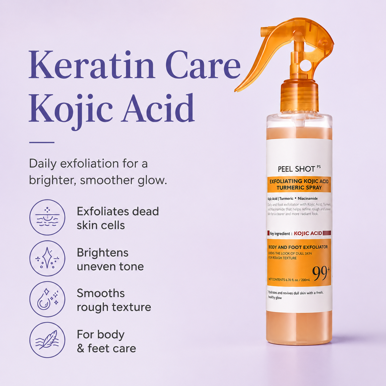 Peel Shot Keratin Care Kojic Acid