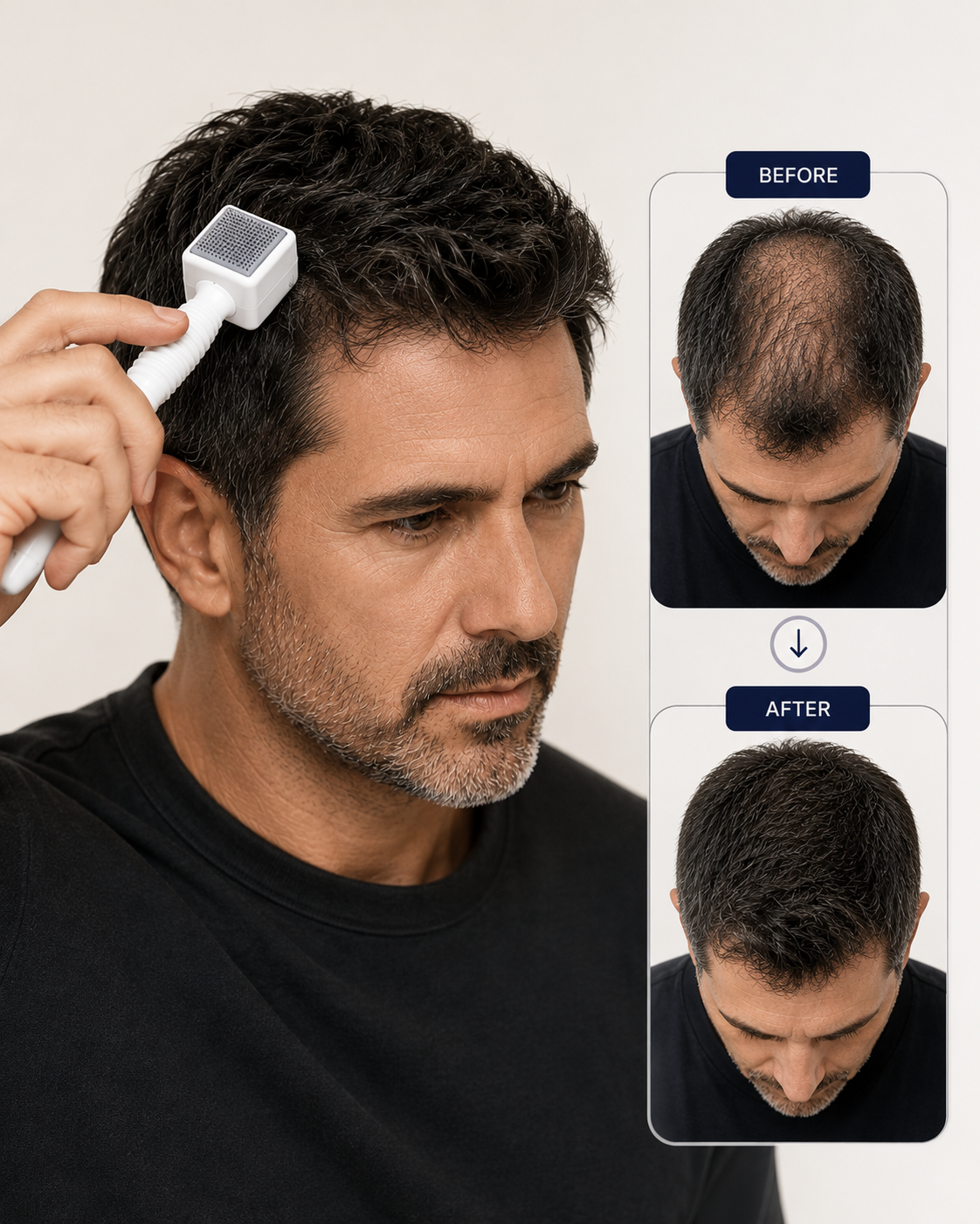 Microneedle Derma Stamp Renew Hair & Skin