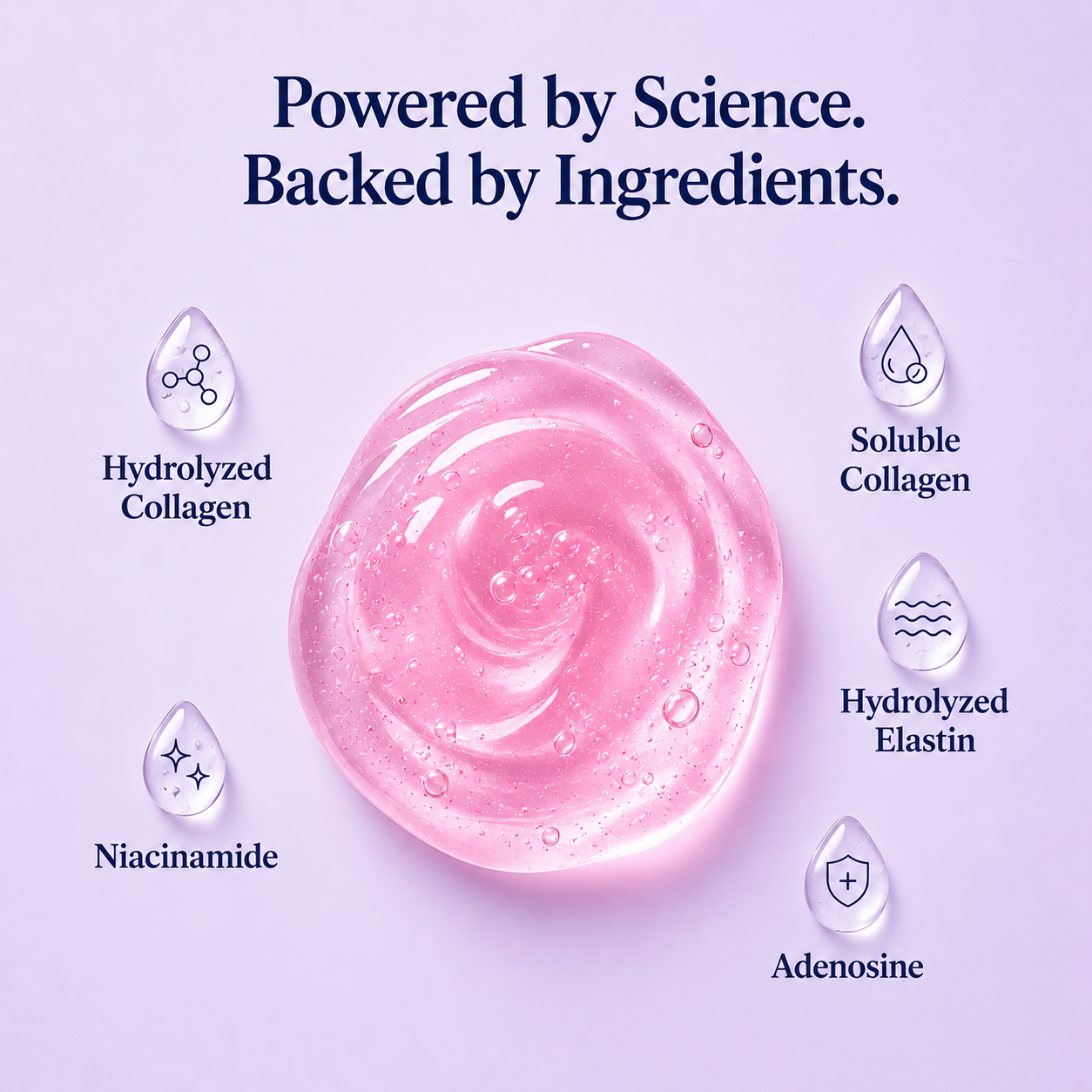 GlowLift Collagen & Niacinamide Jelly Cream
