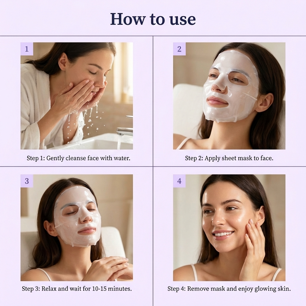 Deep Collagen Facial Masks