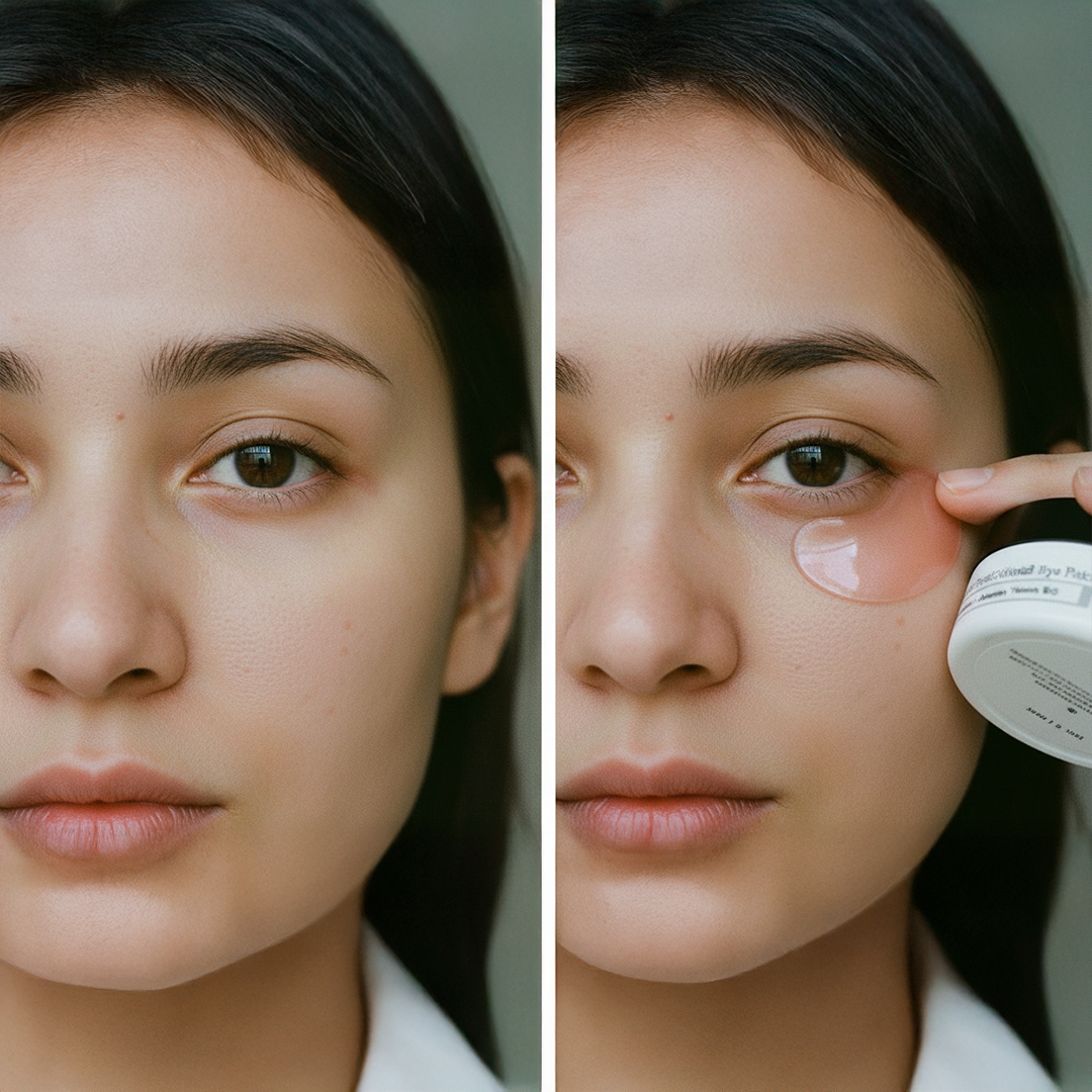 Peptide Eye Patches application